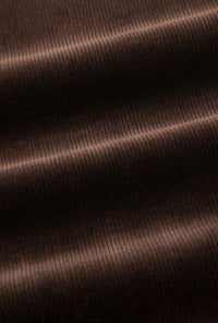 Petite Studio's Cody Curdoroy Flared Pants in Brown