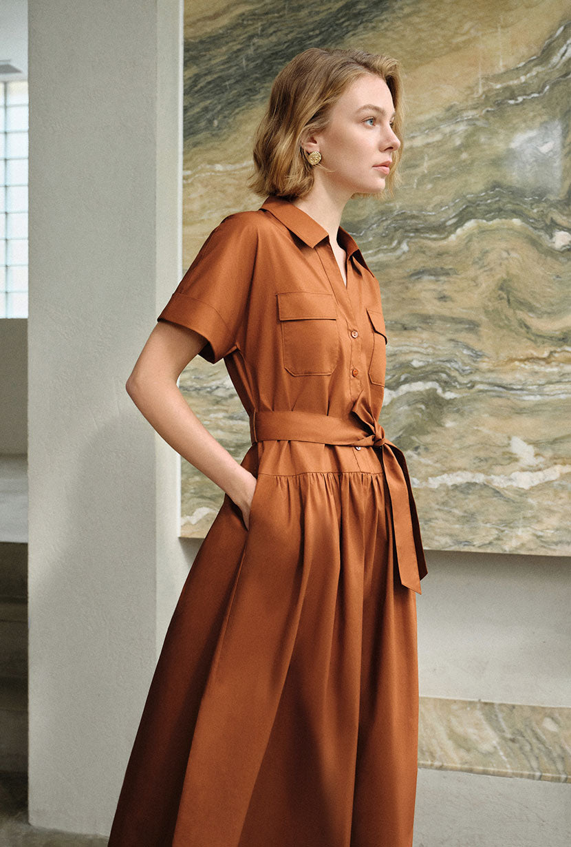 Ellory Cotton Shirt Dress