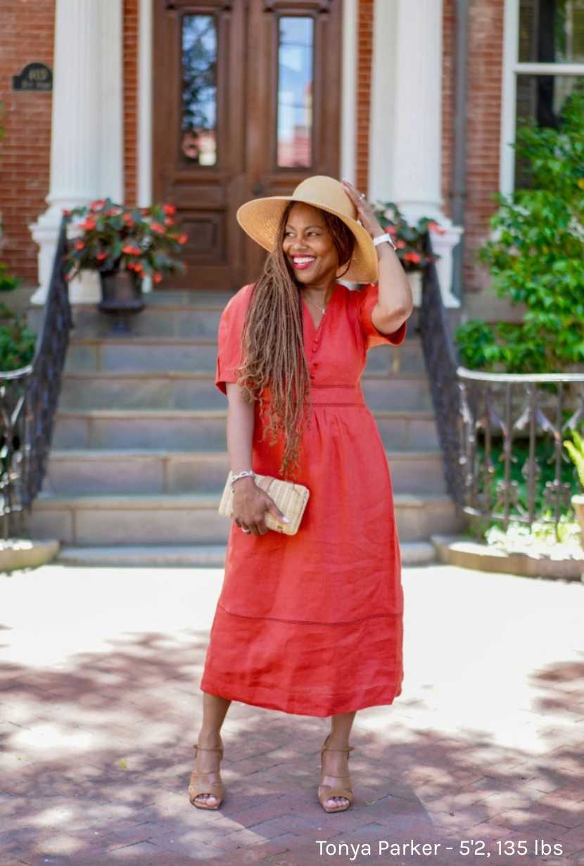 Petite Dress Red | Petite Clothing for Women | Trendy Petite Dresses | Petite Fashion | Petite Studio | Meryl Linen Dress in Red, XXS / Red Petite Dress Red | Petite Clothing for Women | Trendy Petite Dresses | Petite Fashion | Petite Studio | Meryl Linen Dress in Red, XXS / Red