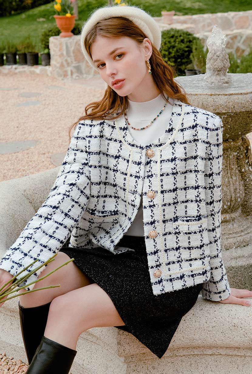 Kennedy Tweed Jacket - Checkered