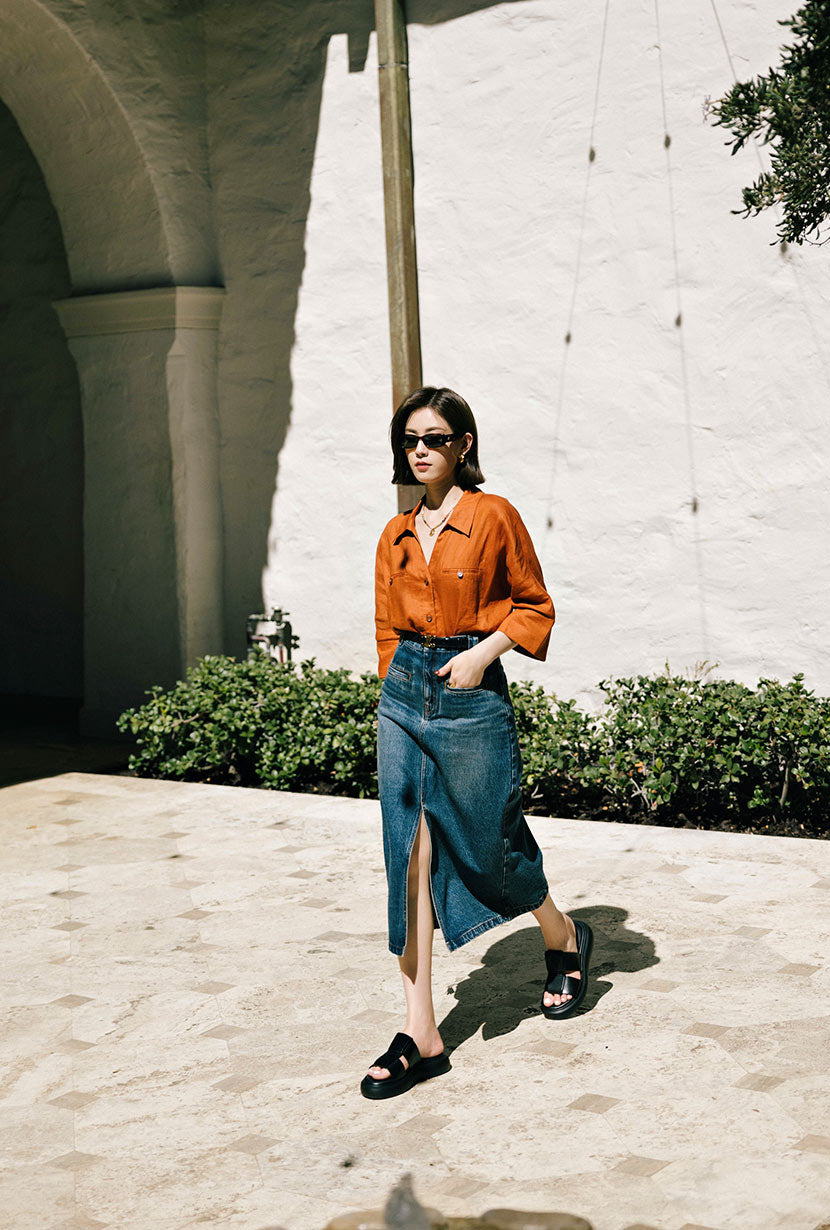 Petite Studio’s Pippa Denim Skirt - Women’s Fashion