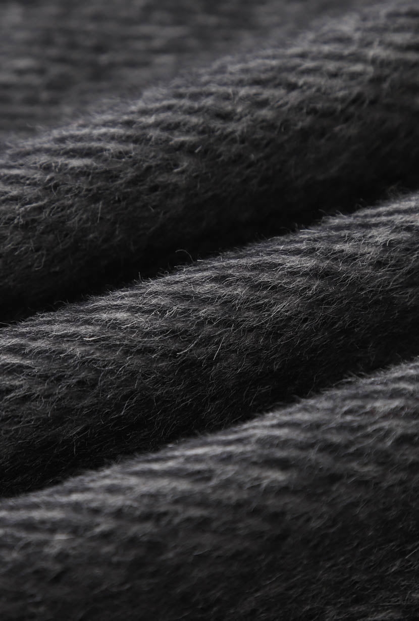 Petite Studio's Allister Wool Coat in Charcoal