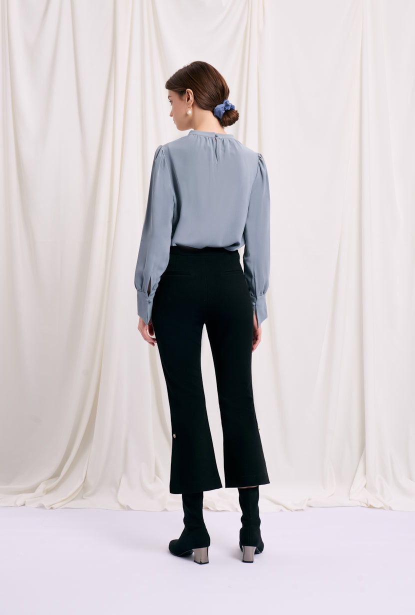Petite Studio's Office-Appropriate Buvette Pearl Pants in Black
