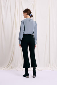 Petite Studio's Office-Appropriate Buvette Pearl Pants in Black