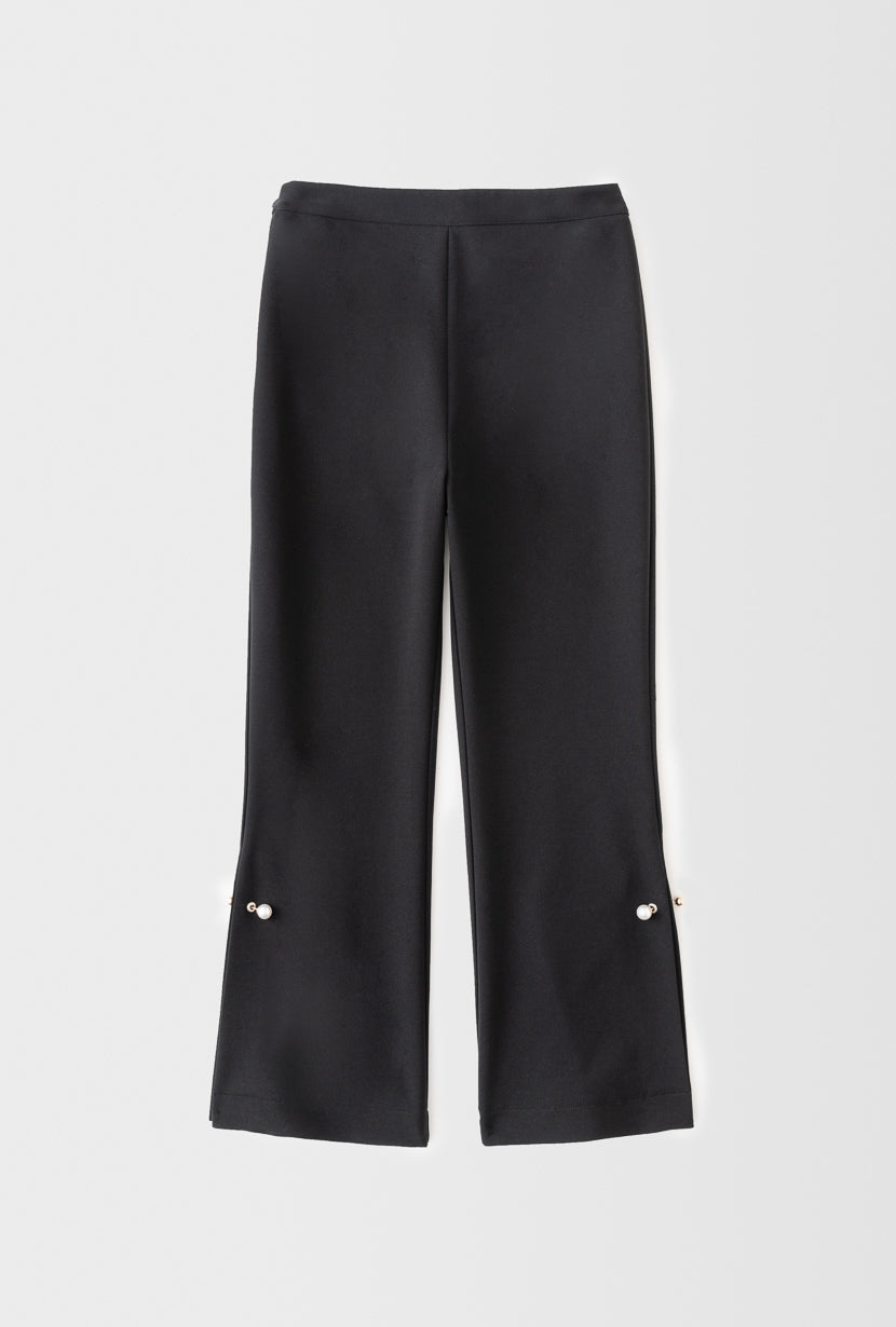 Petite Studio's Office-Appropriate Buvette Pearl Pants in Black