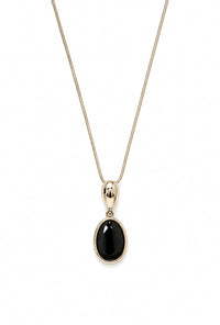 Petite Studio's Azari Black Onyx Pendant Necklace