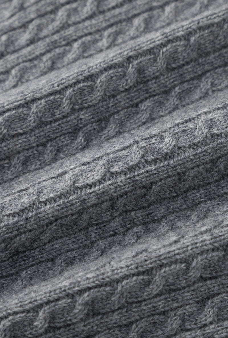 Petite Studio's Carmina Wool Cardigan in Grey