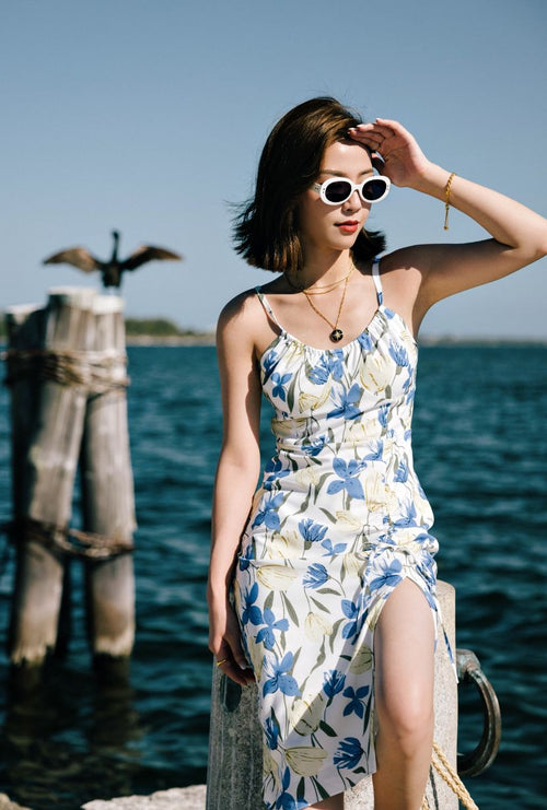 Petite Studio's Faye Dress in Summer Blooms