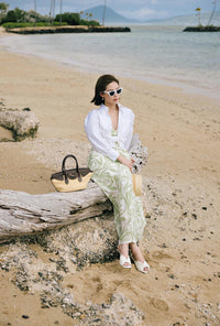 Petite Studio's Imogene Dress in Fern Print