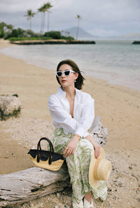Petite Studio's Imogene Dress in Fern Print