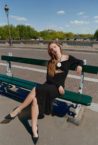 Petite Studio's Renee Knit Dress in Black