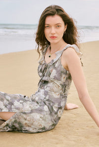 Petite Studio's Tiana Dress in Sage Floral 