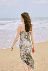Petite Studio's Tiana Dress in Sage Floral 