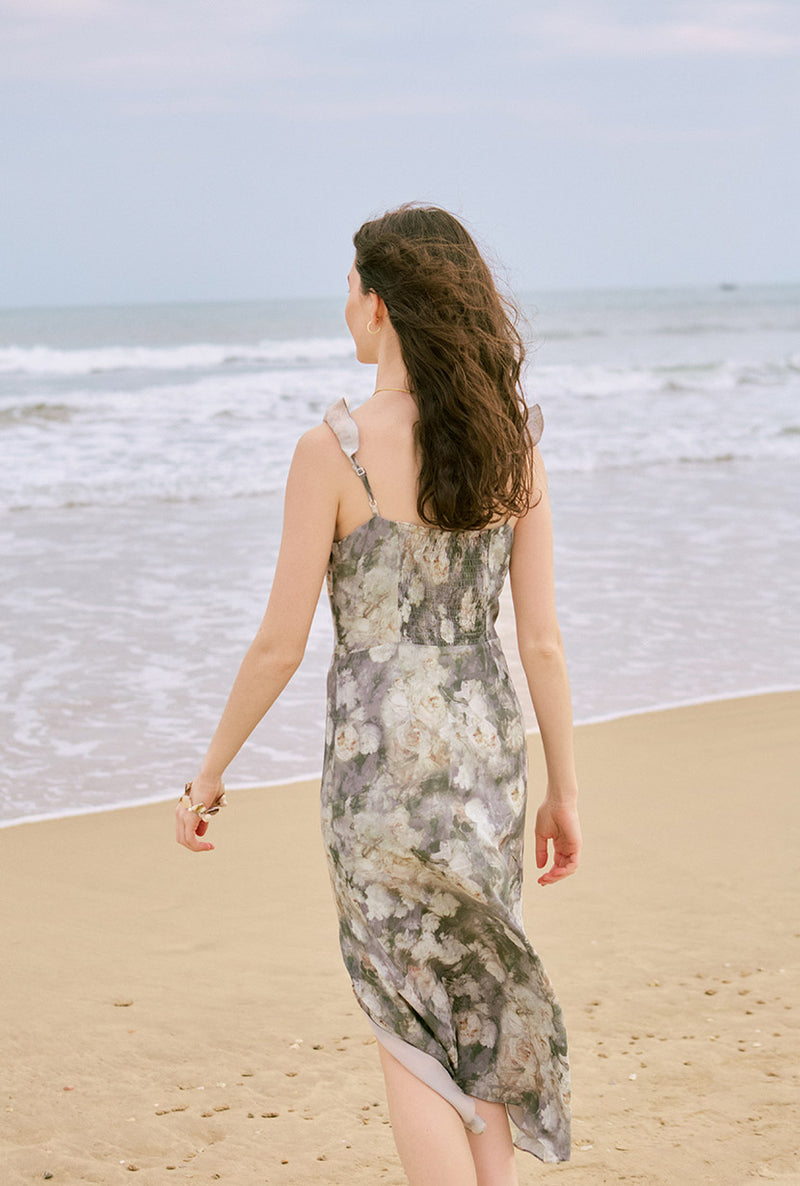 Petite Studio's Tiana Dress in Sage Floral 