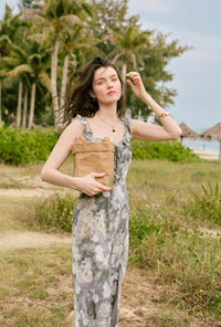 Petite Studio's Tiana Dress in Sage Floral 