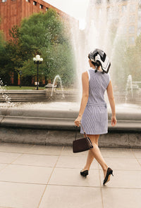 Petite Studio's Denzel Cotton Dress Striped 