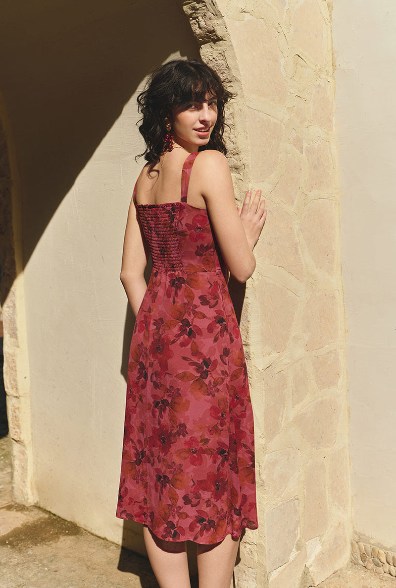 Petite Studio's Felisse Midi Dress in Vintage Floral