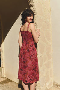 Petite Studio's Felisse Midi Dress in Vintage Floral
