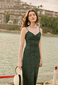 Petite Studio's Francisco Dress in Green Floral 