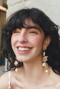Petite Studio's Terah Statement Drop Earrings