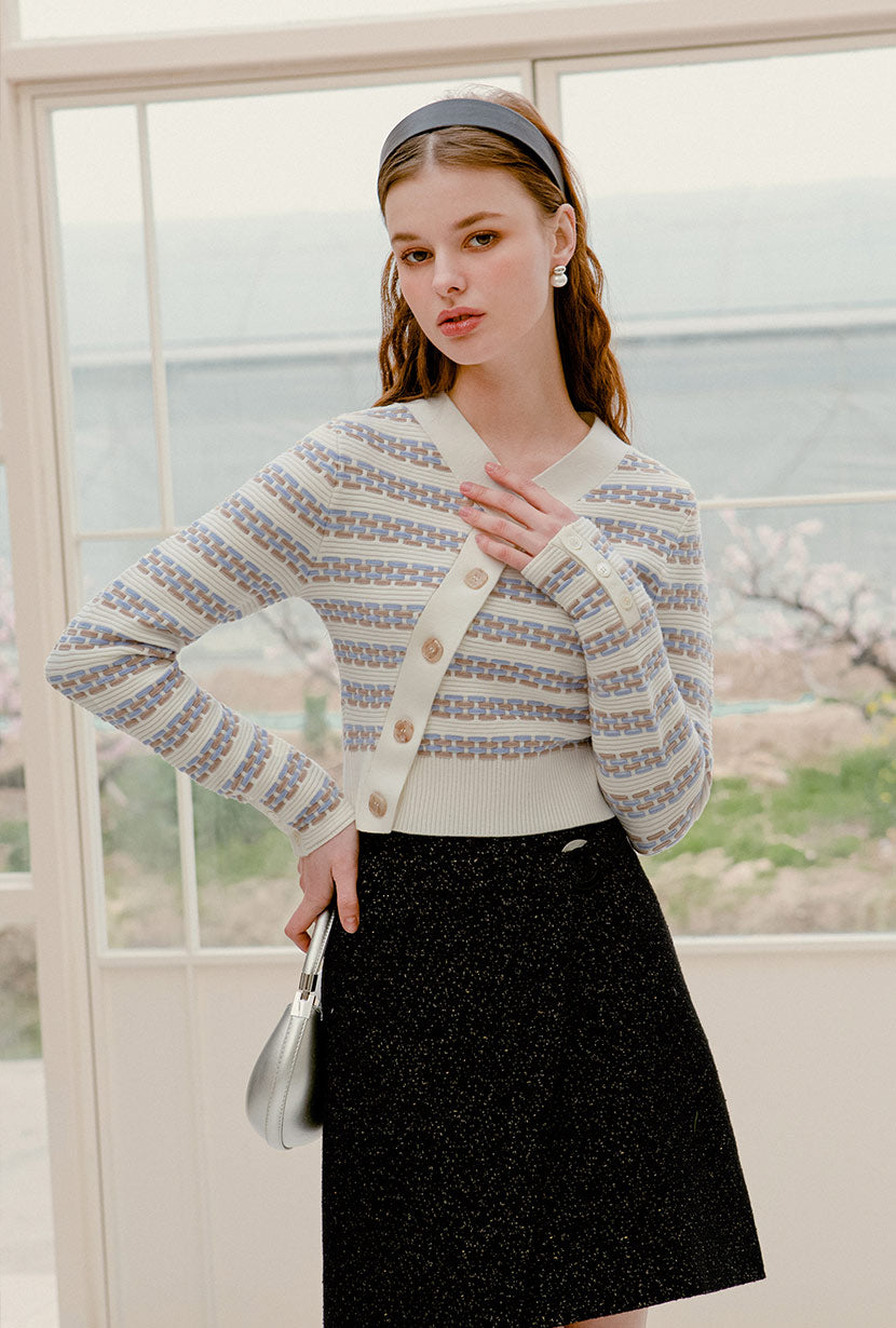 Petite Studio's Evaline Sweater in Striped