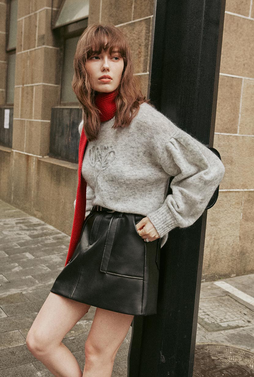 Cool grey sweater sale