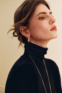 Petite Studio's Freja Cashmere Blend Turtleneck in Black