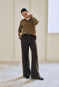 Petite Studio's Samuel Merino Wool Sweater in Mustard
