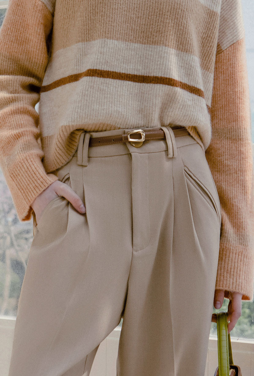 Petite Studio's Leather Belt in Cognac