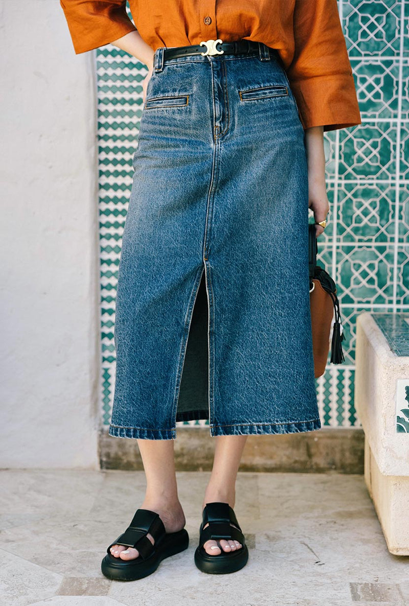 Petite Studio’s Pippa Denim Skirt - Women’s Fashion