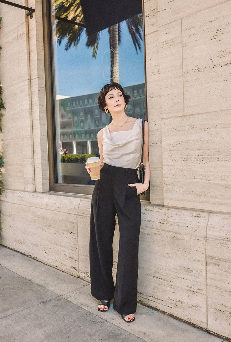 Petite Studio's Alanis Pants in Black