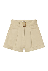 Petite Studio's Cooper Shorts in Camel