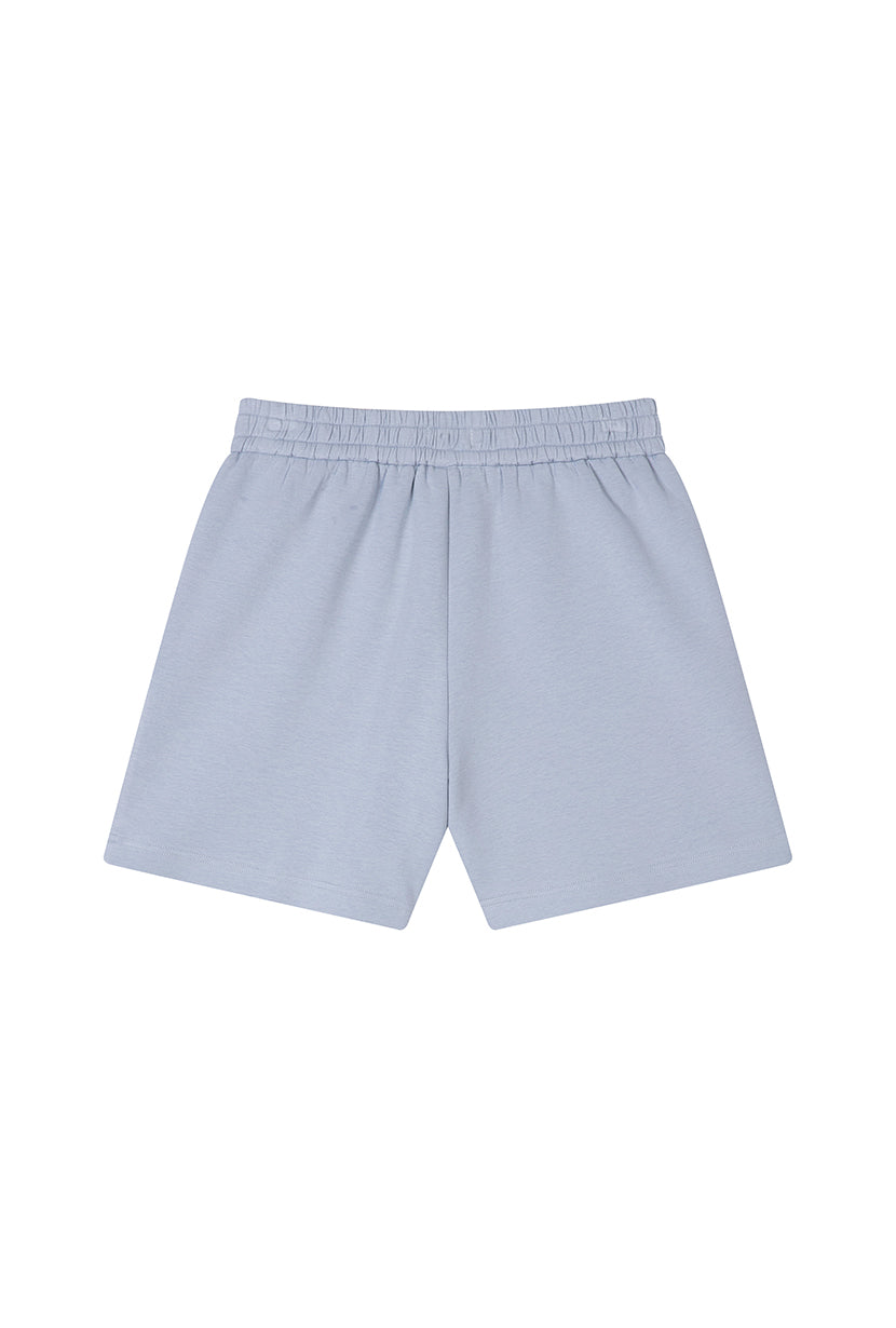 Petite Studio's Elliot Cotton Shorts in Serenity Blue