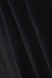 Petite Studio's Atticus Linen Midi Skirt in Black