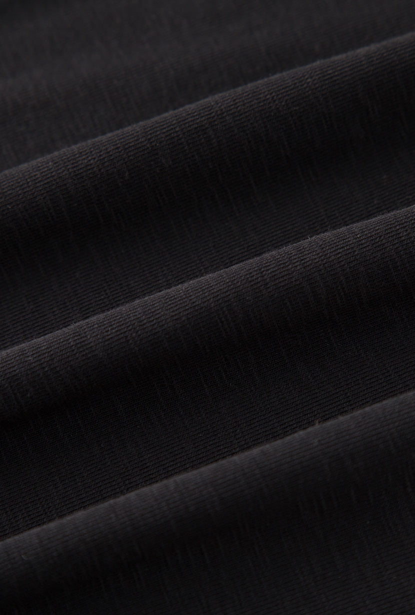 Petite Studio's Quentin Jersey Cotton Cocoon Skirt in Black