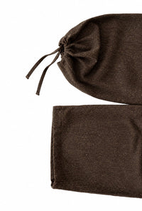 Petite Studio's Natalia Wool Pants in Brown