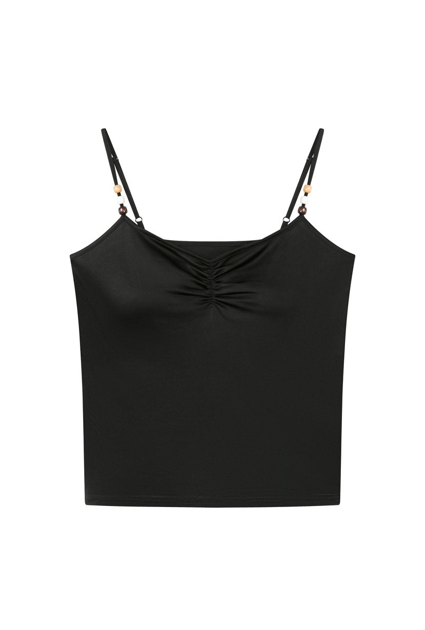 Petite Studio's Chavy Beaded Cami in Black