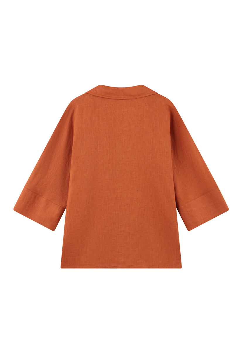 Petite Studio's Antoine Blouse in Ginger