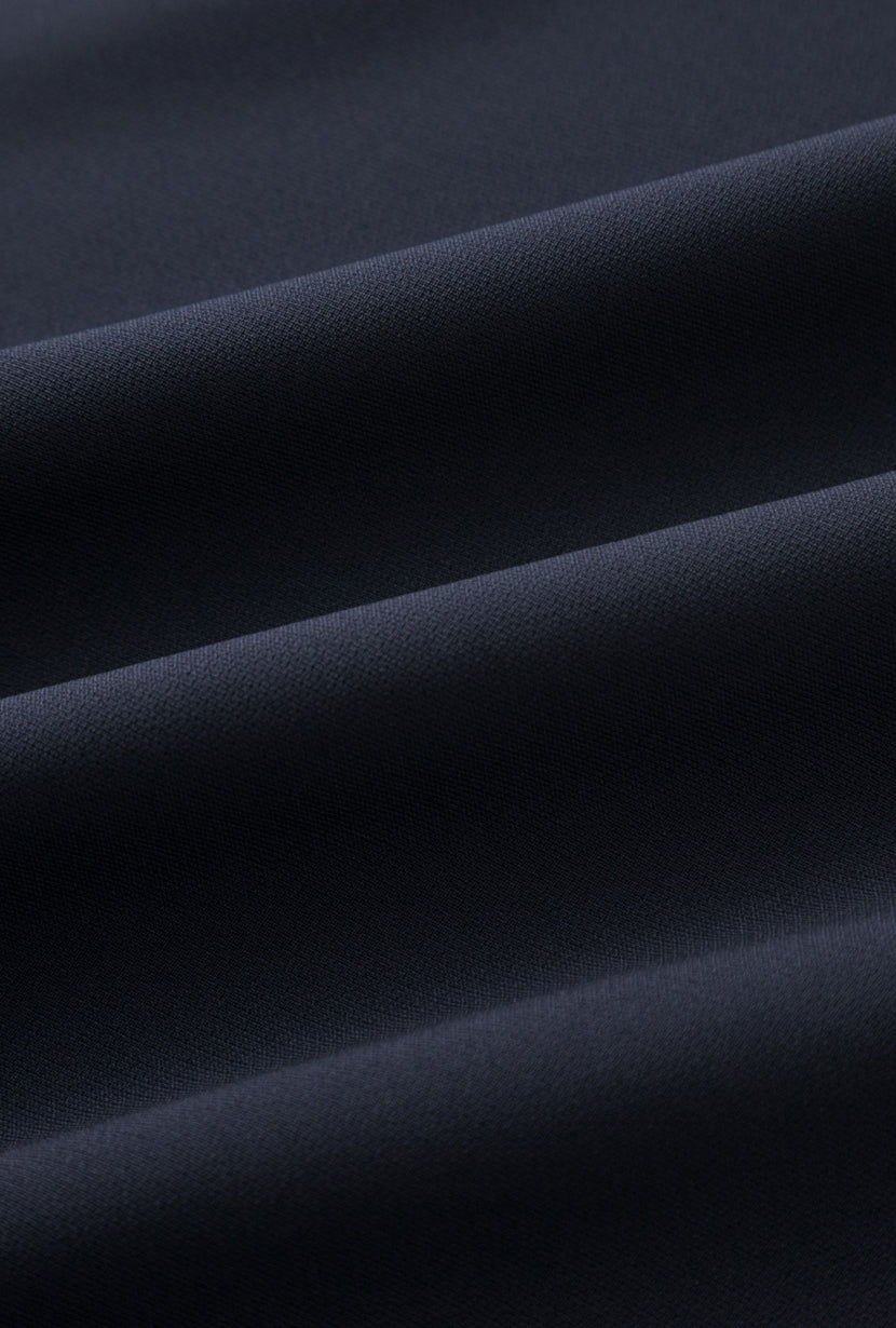 Didi Cowl Neck Flared Top - Navy