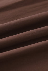 Petite Studio NYC Lloyd Shirt in Chocolate