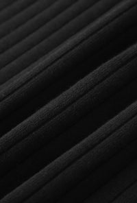 Petite Studio's Ophelia Adjustable Sleeve Knit Dress in Black