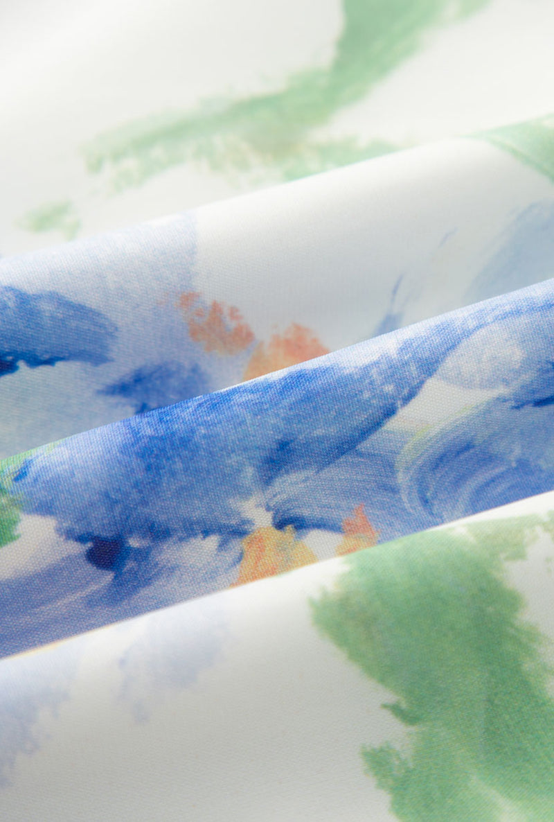 Petite Studio's Marion Dress in Blue Floral 