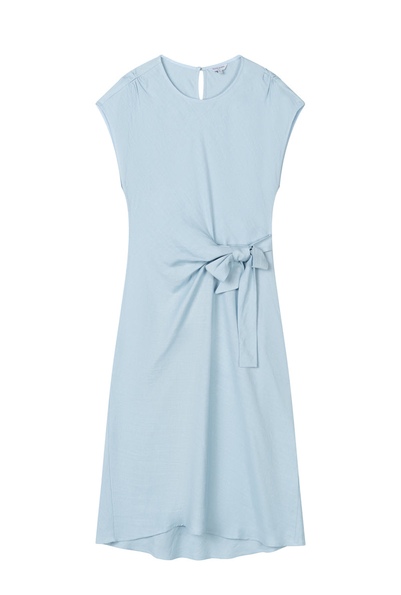Petite Studio's Elisha Tencel Dress in Sky - Petite Clothing for Women L / Blue Petite Studio's Elisha Tencel Dress in Sky - Petite Clothing for Women L / Blue