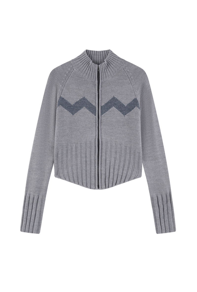 Petite Studio's Friday Wool Sweater in Grey