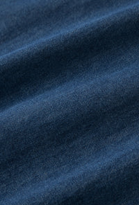 Petite Studio's Eris Cotton Shirt in Denim Blue