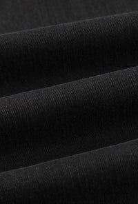 Petite Studio's Asher Mid-Rise Flared Jeans in Black