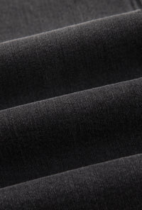 Petite Studio's Evie Mid-Rise Barrel Jeans in Black