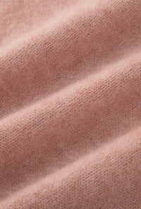 Petite Studio's Paisley Mohair Sweater in Melon