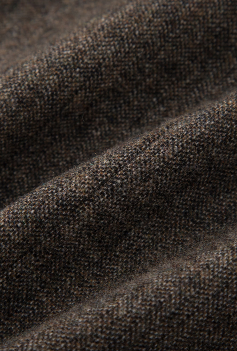 Petite Studio's Noah Wool Vest in Ash Brown