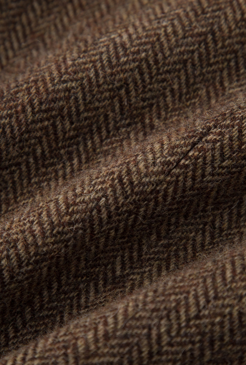 Petite Studio's Emilia Wool Blazer in Brown 